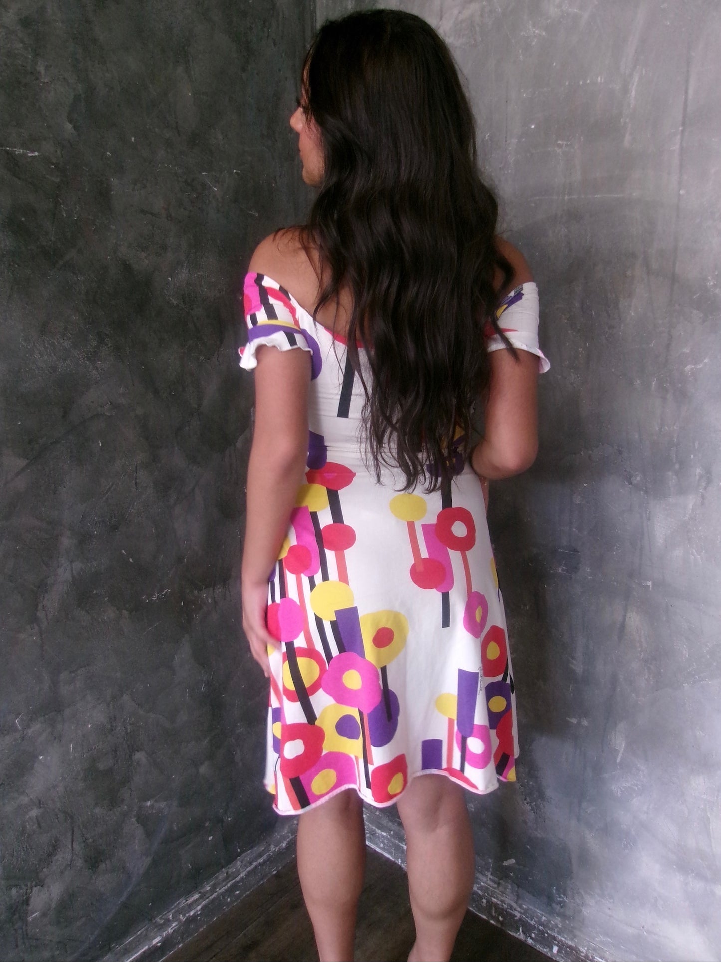 Cavalli Off the Shoulder Dress