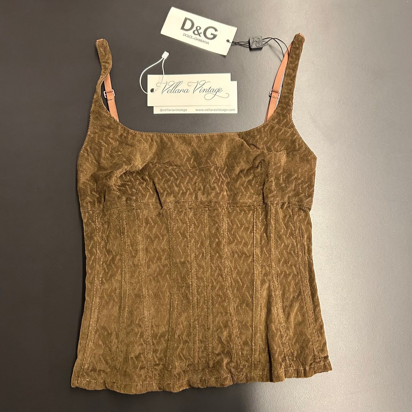 Dolce and Gabbana D&G Patch Sets - Skirt and Corset