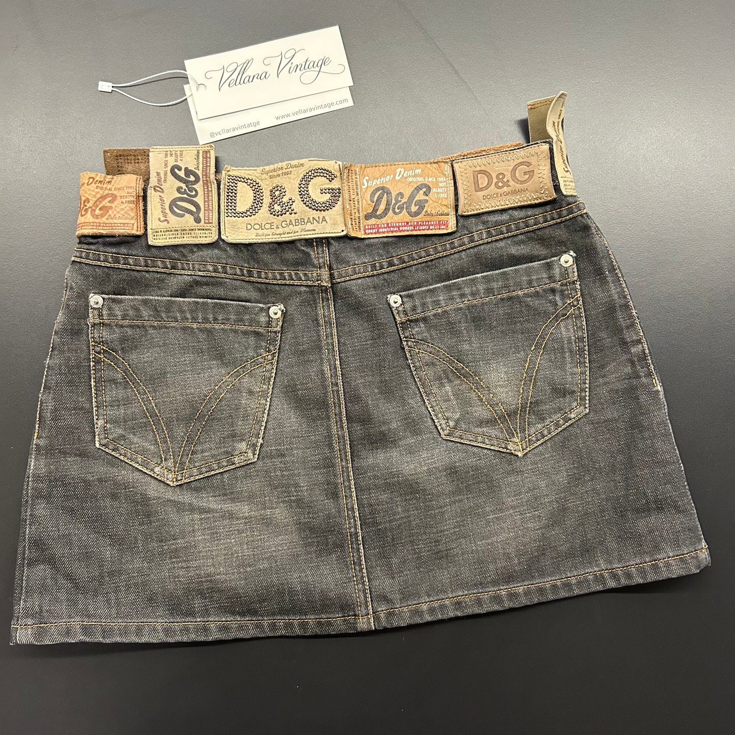 Dolce and Gabbana D&G Patch Sets - Skirt and Corset