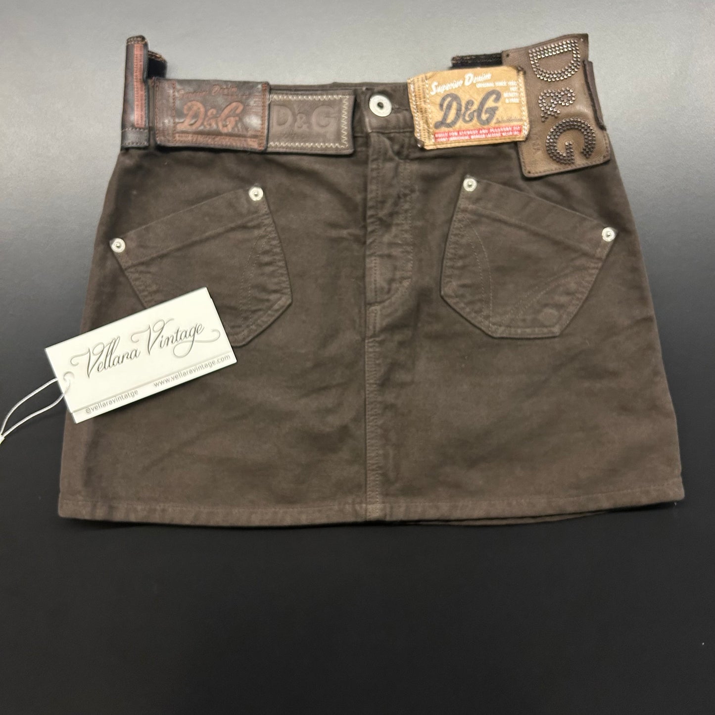Dolce and Gabbana D&G Patch Sets - Skirt and Corset