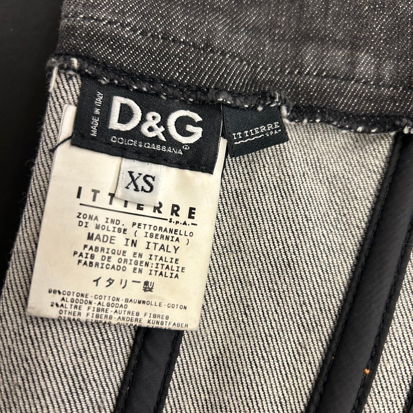 Dolce and Gabbana D&G Patch Sets - Skirt and Corset