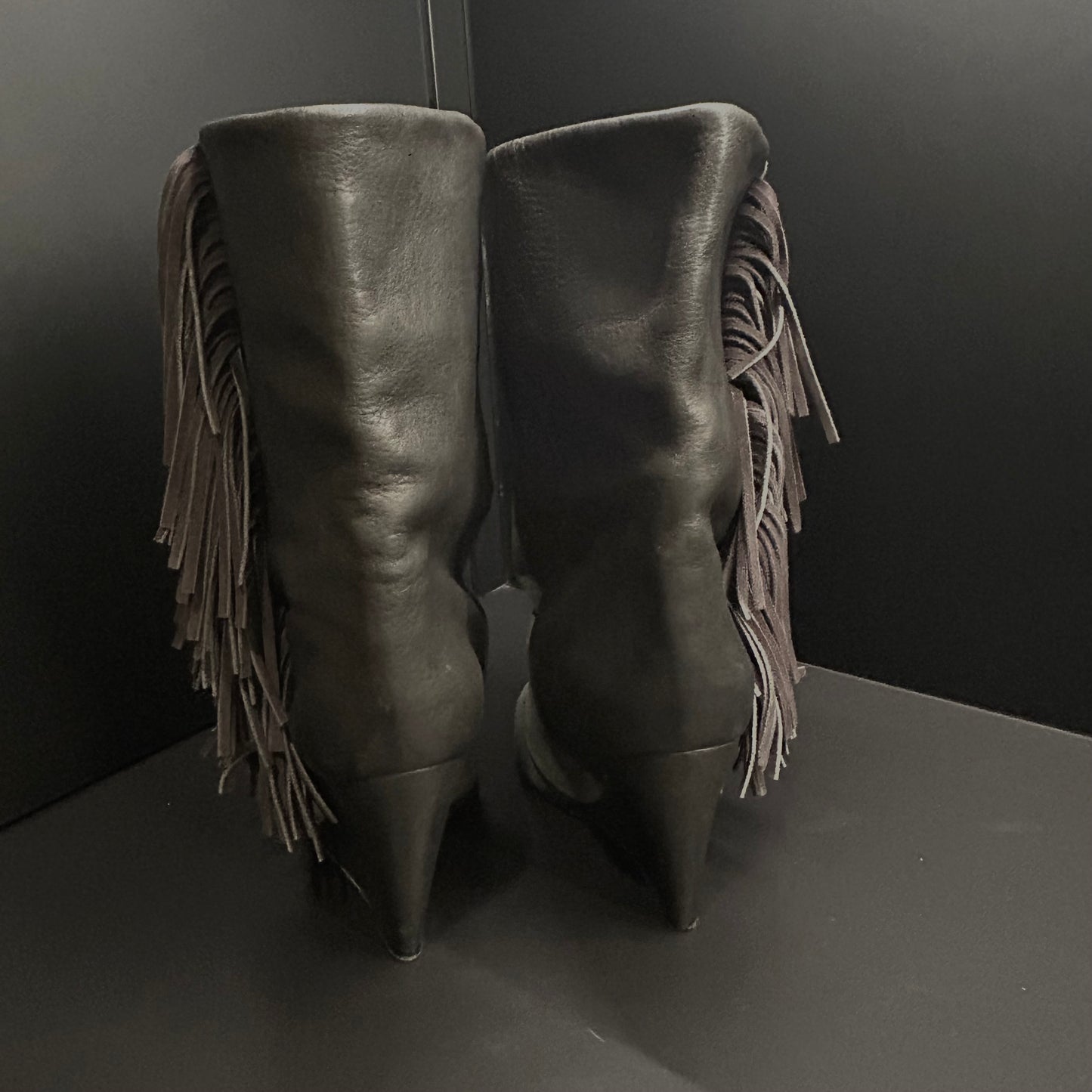 Isabel Marant Fringe Wedge Boots