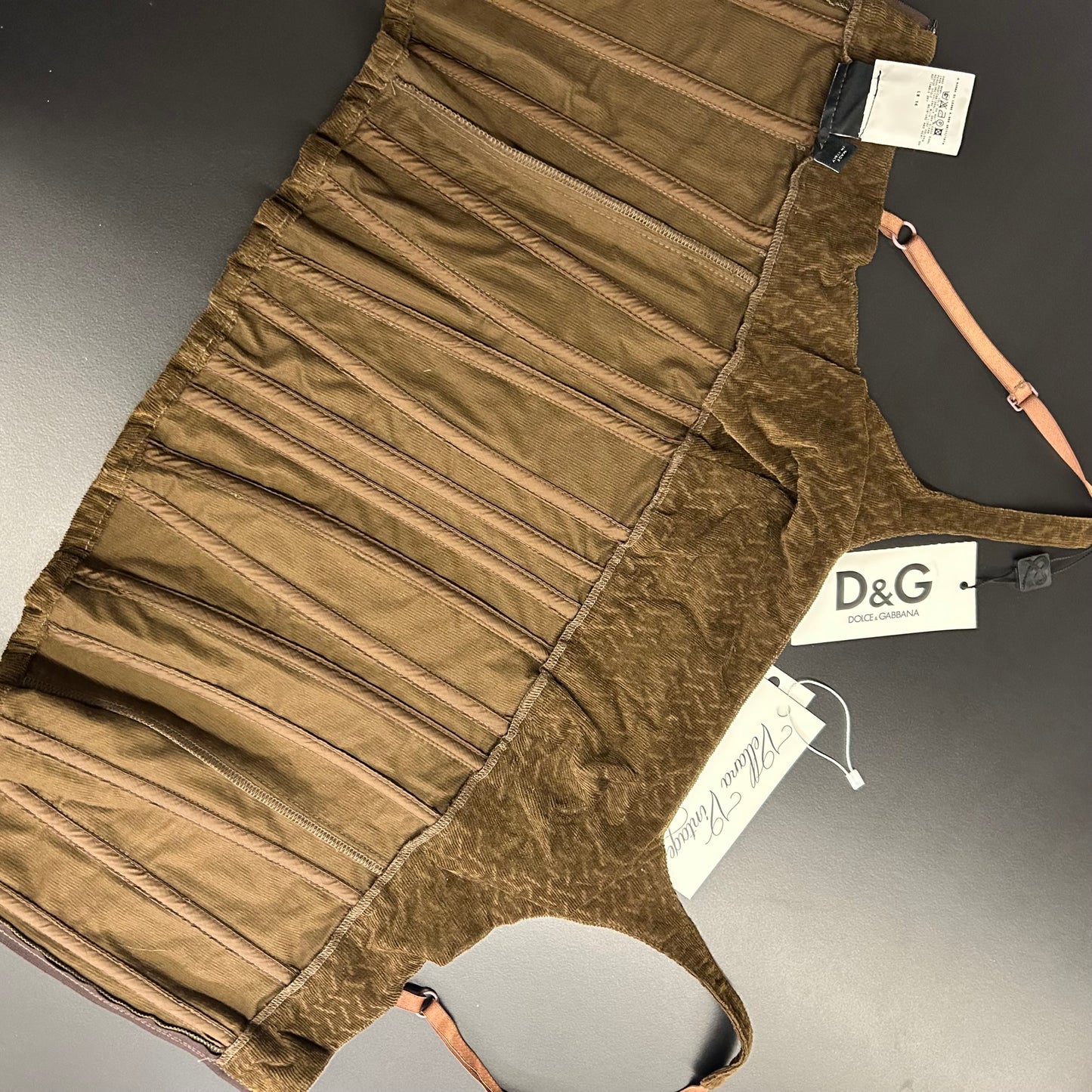 Dolce and Gabbana D&G Patch Sets - Skirt and Corset