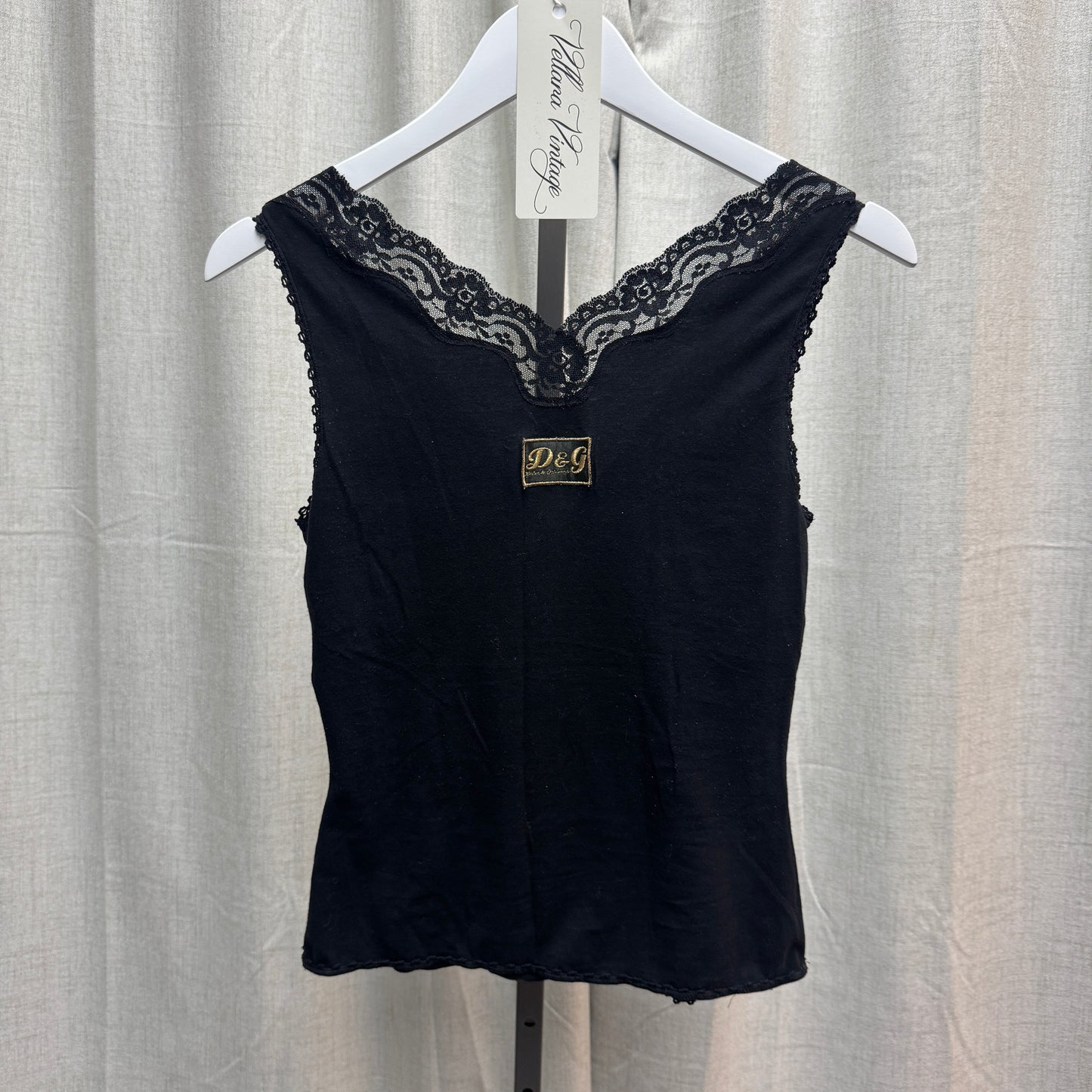 D&G Button Tank top