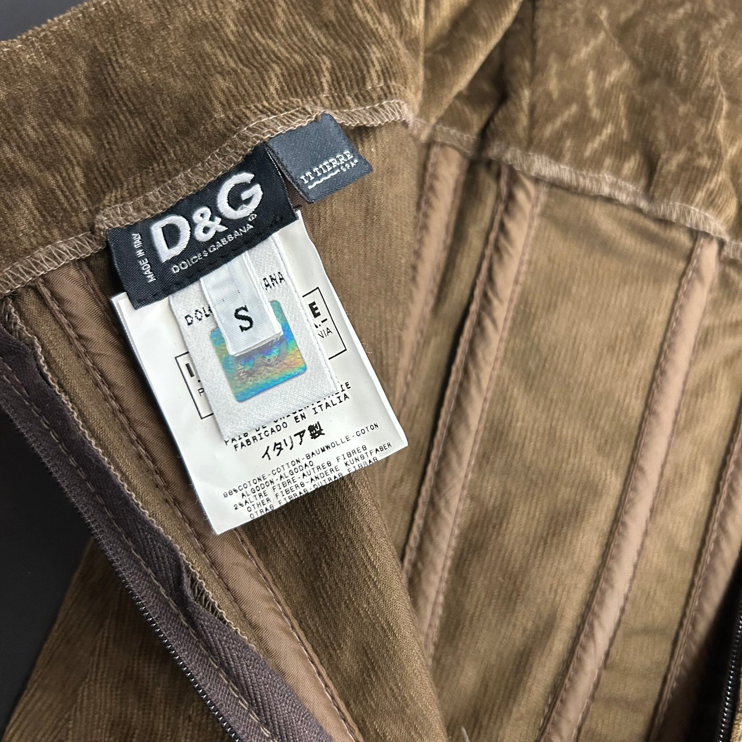 Dolce and Gabbana D&G Patch Sets - Skirt and Corset