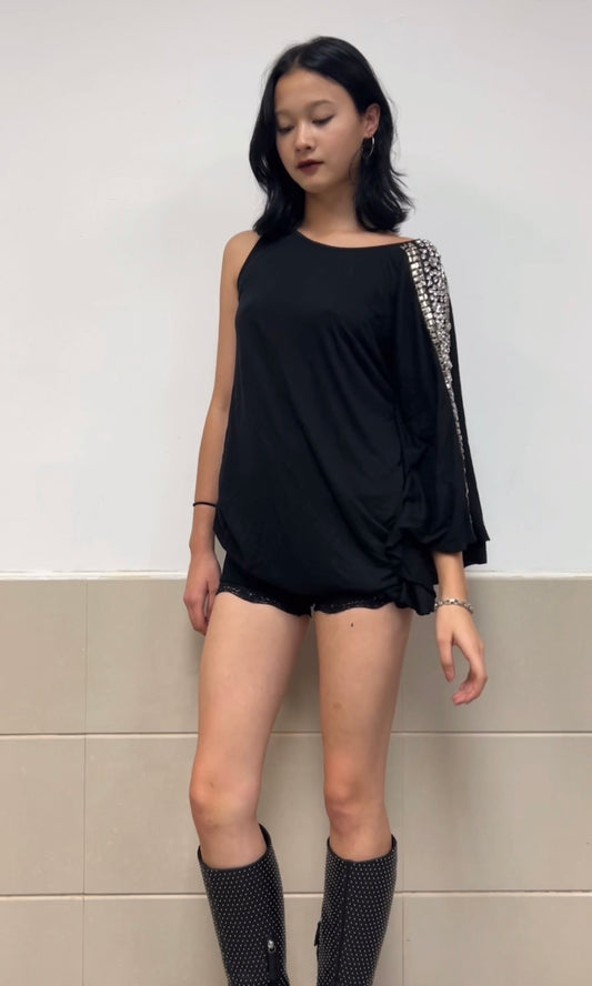 Haute Hippe Studded Shirt