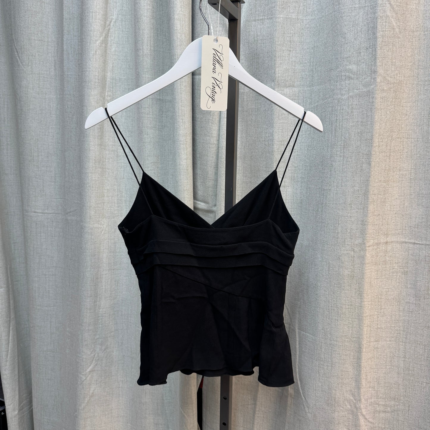 Christian Dior Black V-Neck Tank Top