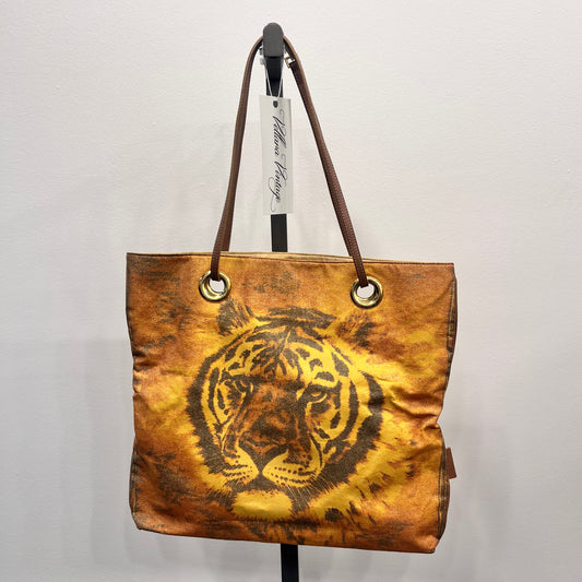 Roberto Cavalli S/S 2000 Tiger Tote Bag