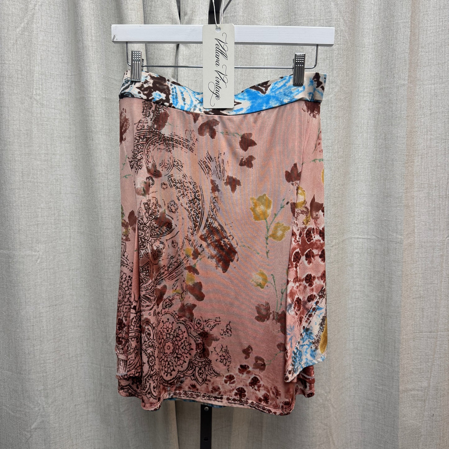 Plein Sud Floral Print Midi Skirt