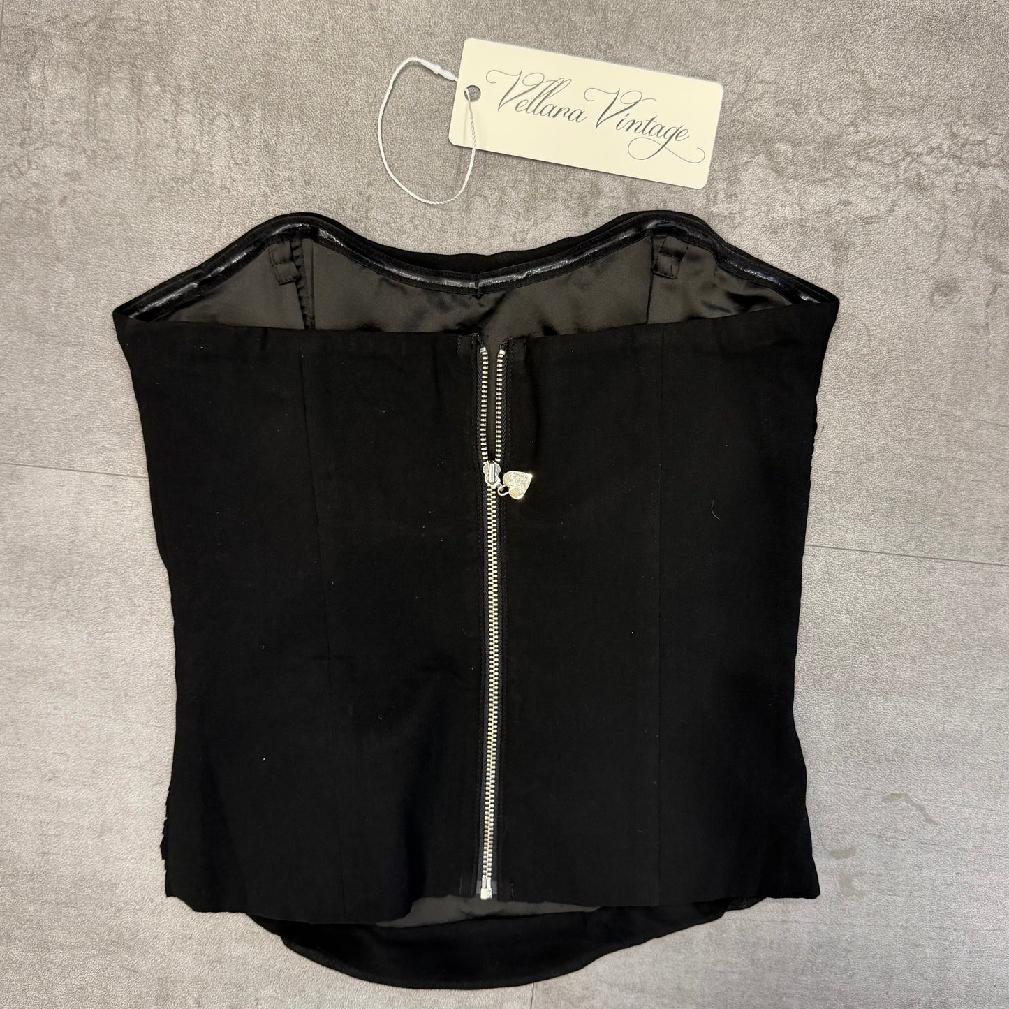 Y2K Strapless Corset Top