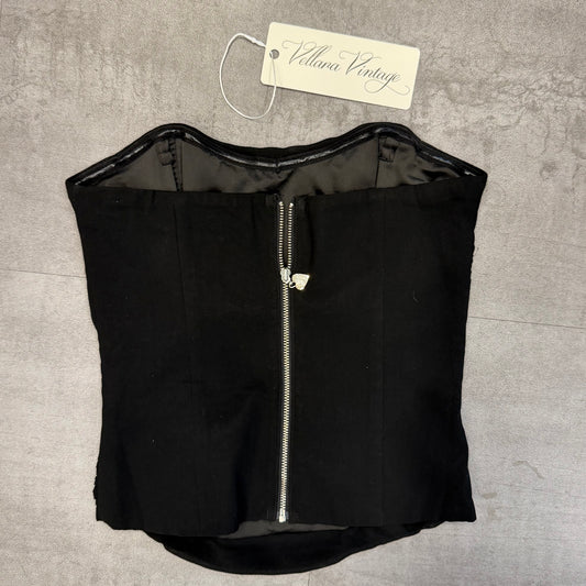 Y2K Strapless Corset Top