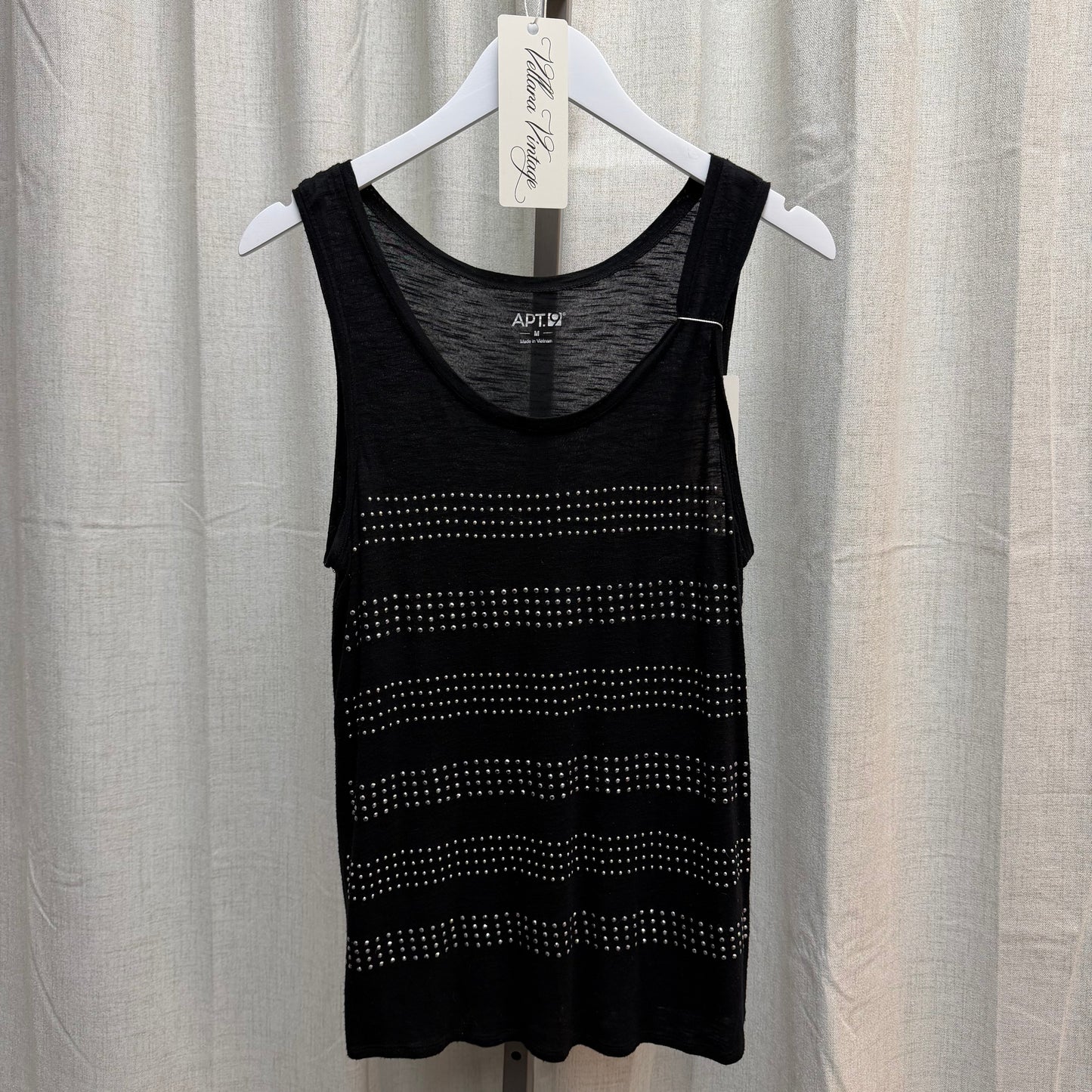 Studded Striped Tank