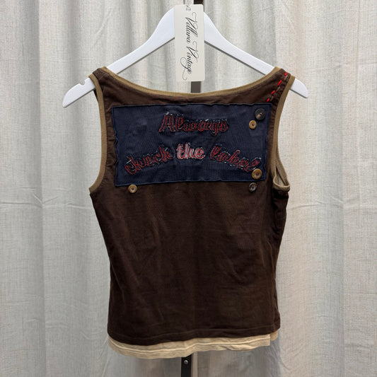 D&G "Always Check The Label" Top F/W 2002