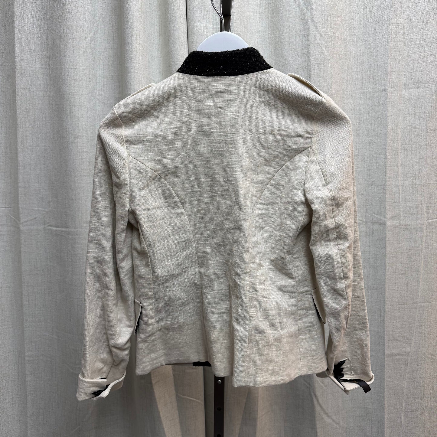 Linen Button Down Jacket