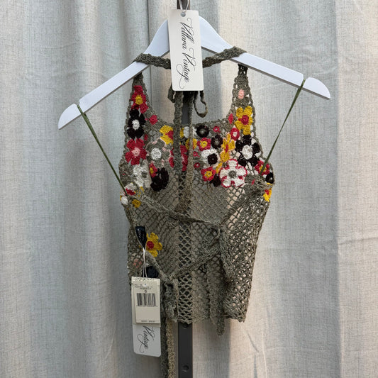 Guess Jeans Floral Crochet Top