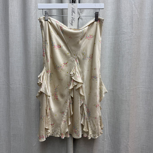 Polo Ralph Lauren Jeans Floral Silk Skirt