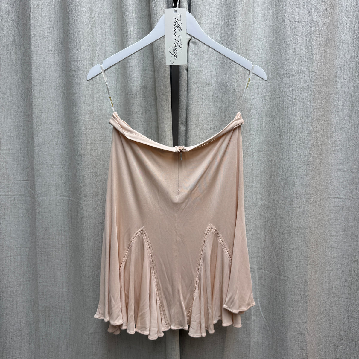 Roberto Cavalli Pink Pleated Midi Skirt