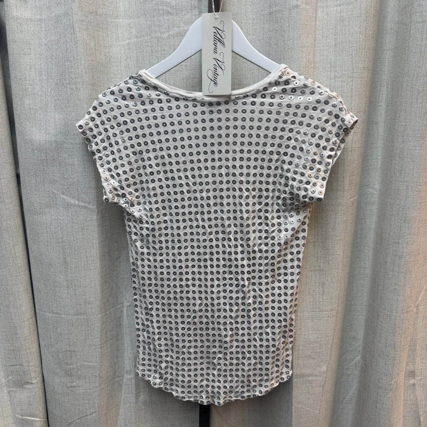 Armani Exchange Studded Short Sleeve Tee