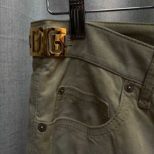 D&G Suede Mini Skirt