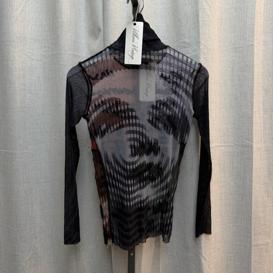 Jean Paul Gaultier F/W 2001 Greta Garbo Marlene Dietrich Mesh Top