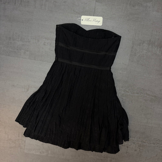 Marc by Mark Jacobs Black Strapless Mini Dress