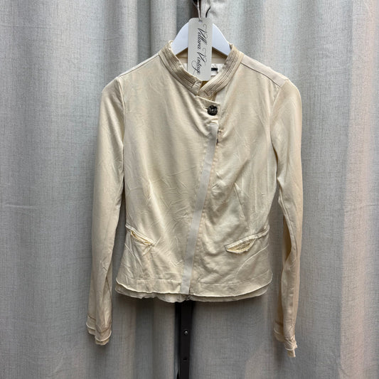Marithe + Francois Girbaud Beige Long Sleeve Jacket