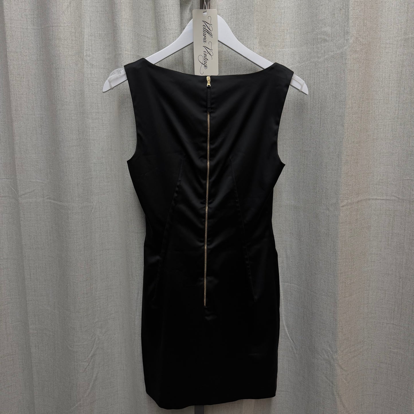D&G Black Satin Mini Dress