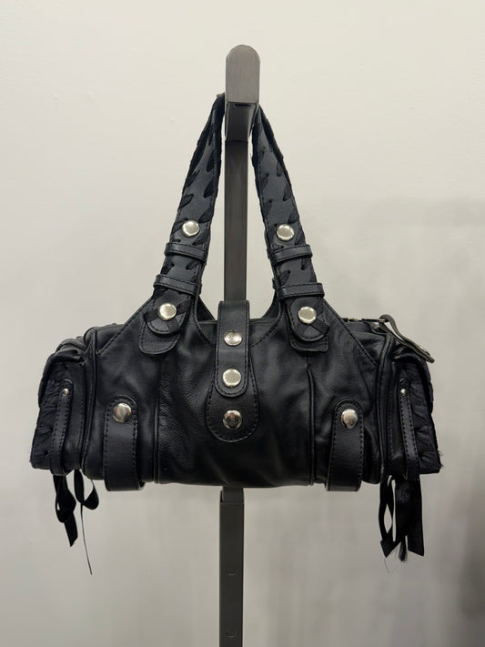 Black Chloe Mini Silverado Bag