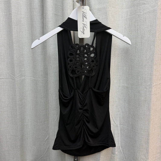 Morgan De Toi Black Halter Top