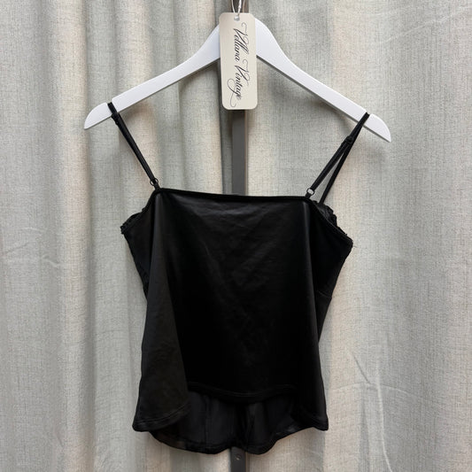 Morgan De Toi Black Sweetheart Top w/ Bow