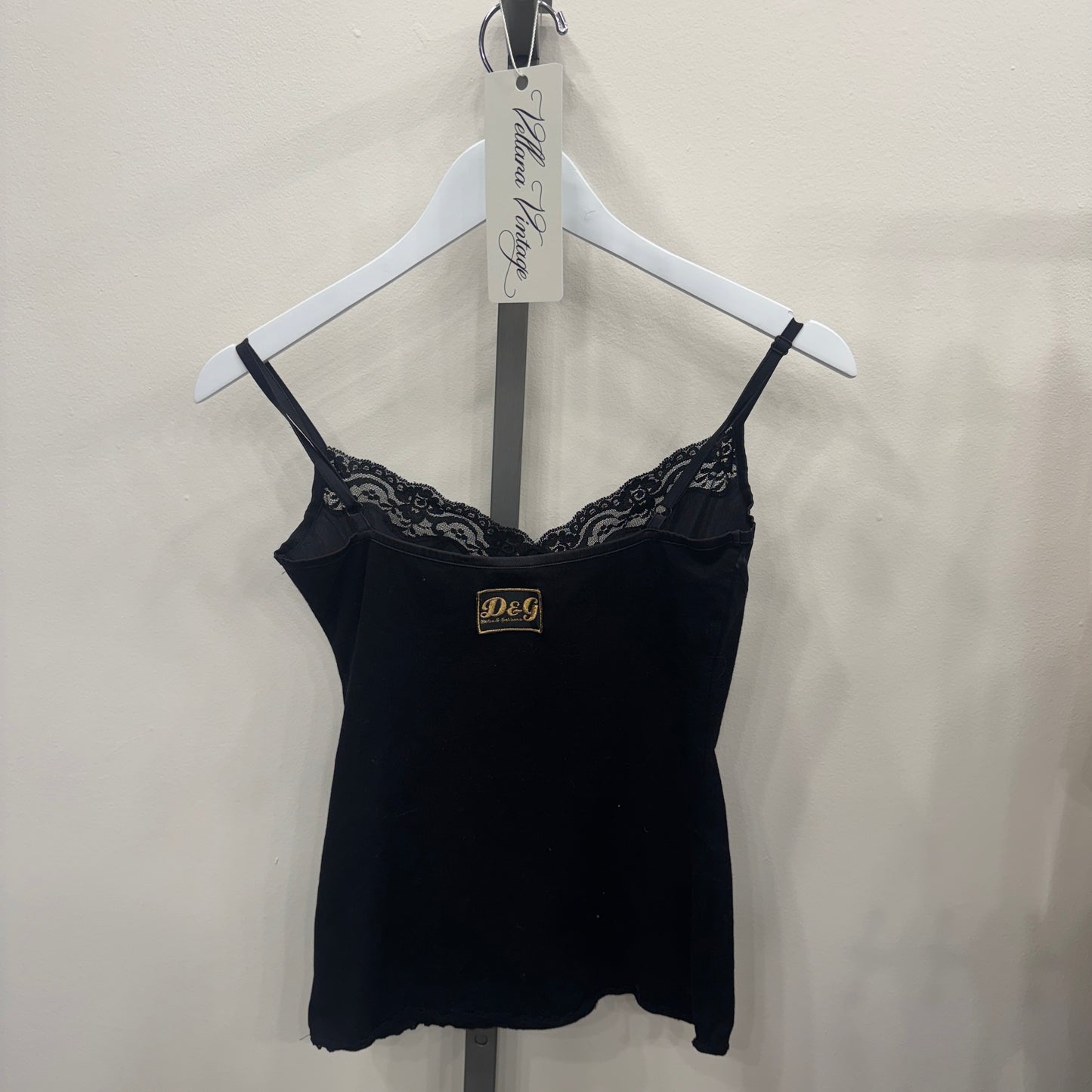 D&G Black Lace Cami
