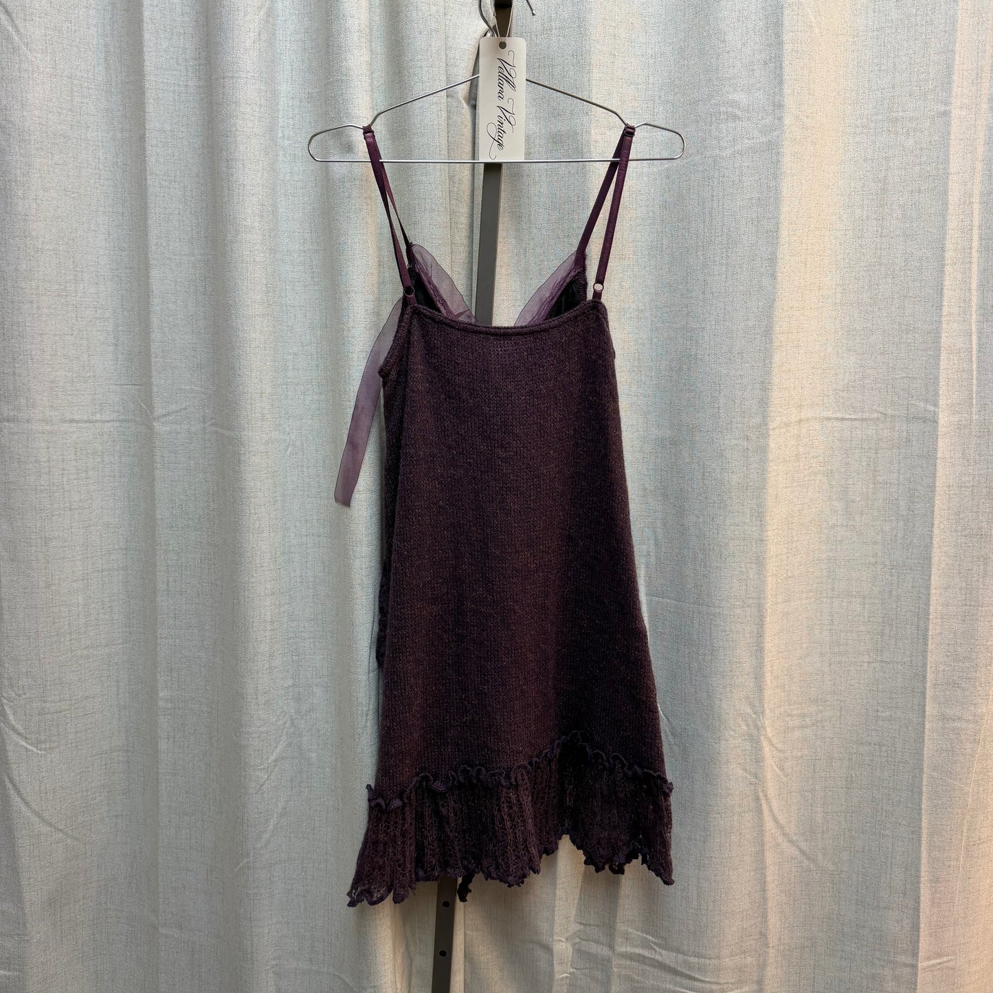Purple Knit Fairy Dress