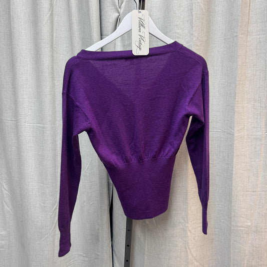 Purple Vivienne Westwood Red Label Cardigan