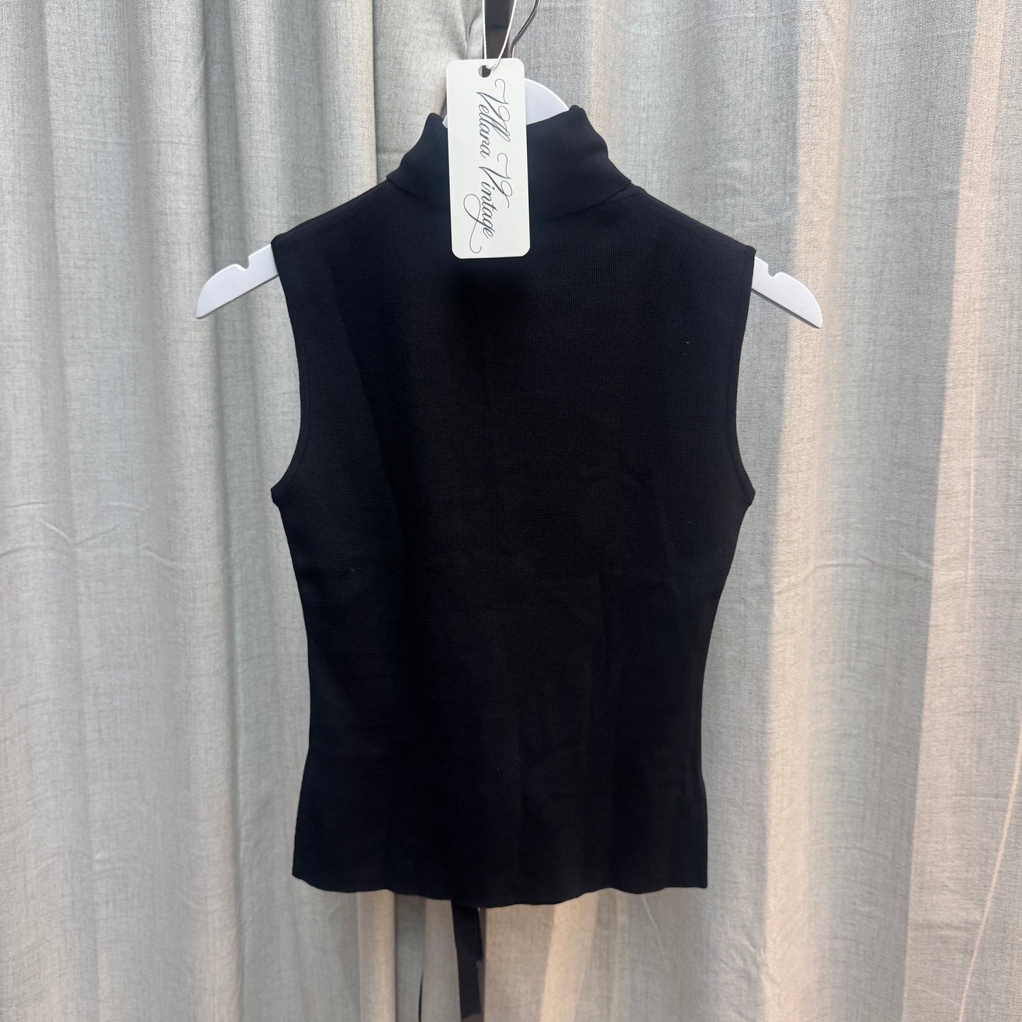 Pedro del Hierro Buckle Sleeveless Turtleneck Top