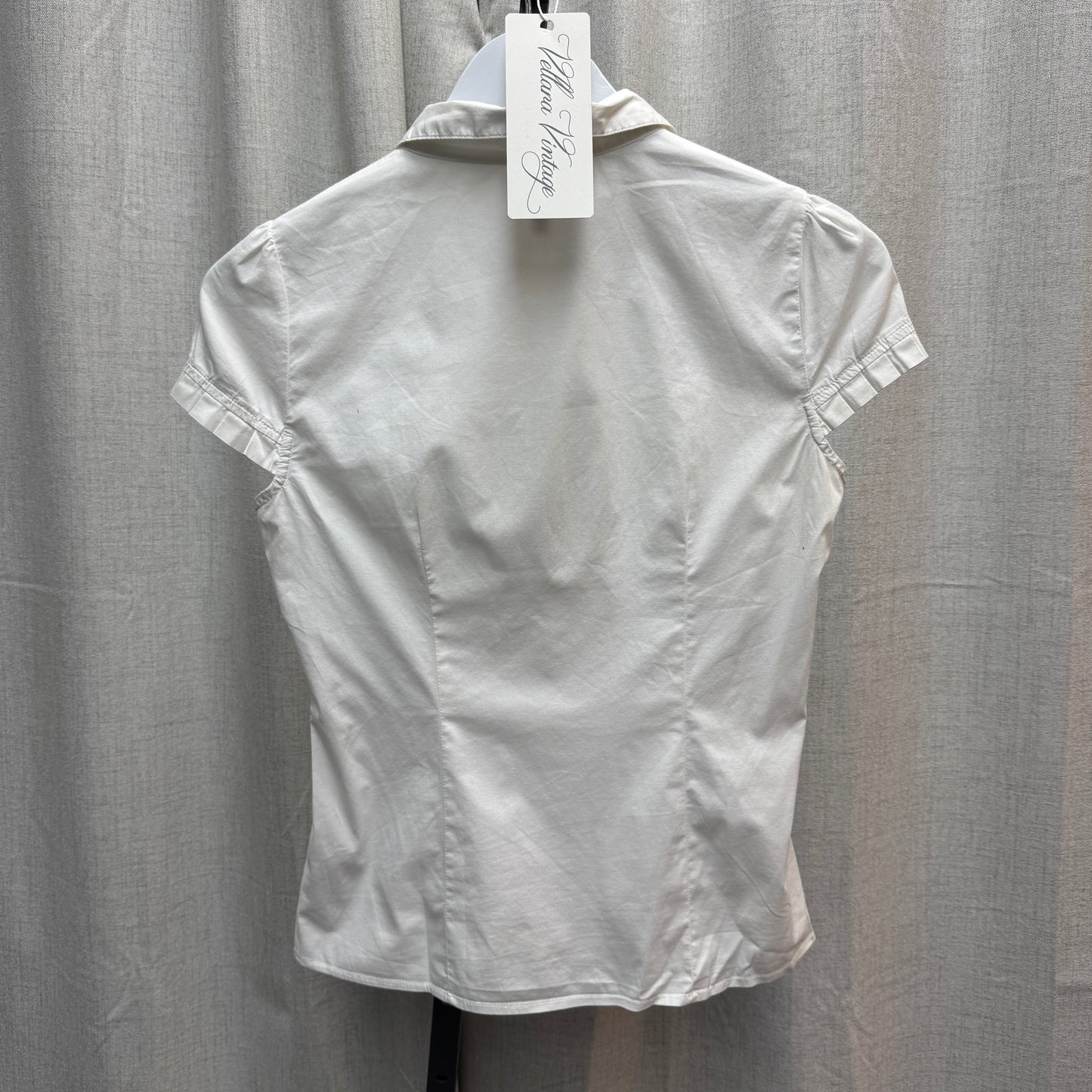 NAFNAF White Short Sleeve Button Up