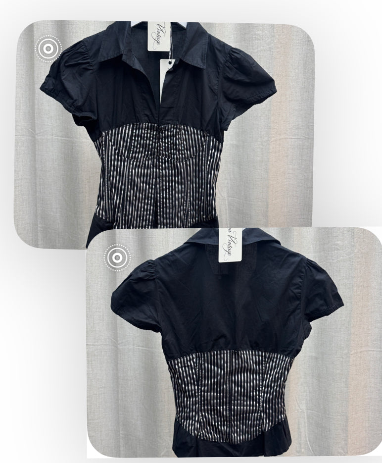 Striped corset Top