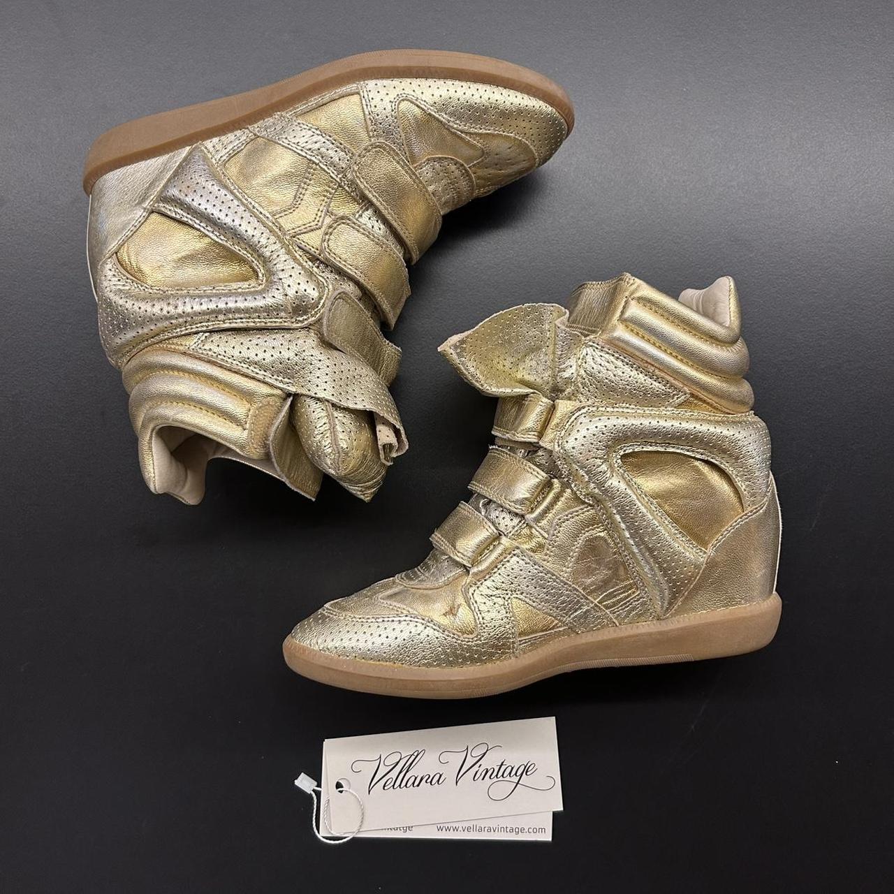 Isabel Marant Women's Gold Trainers