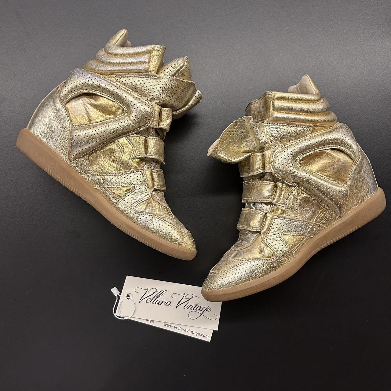 Isabel Marant Women's Gold Trainers