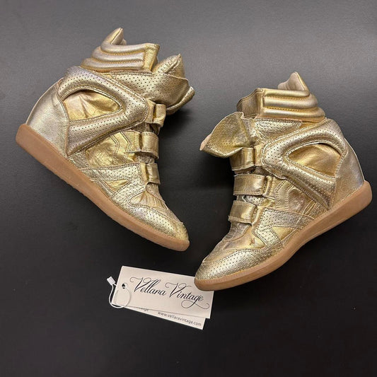 Isabel Marant Women's Gold Trainers
