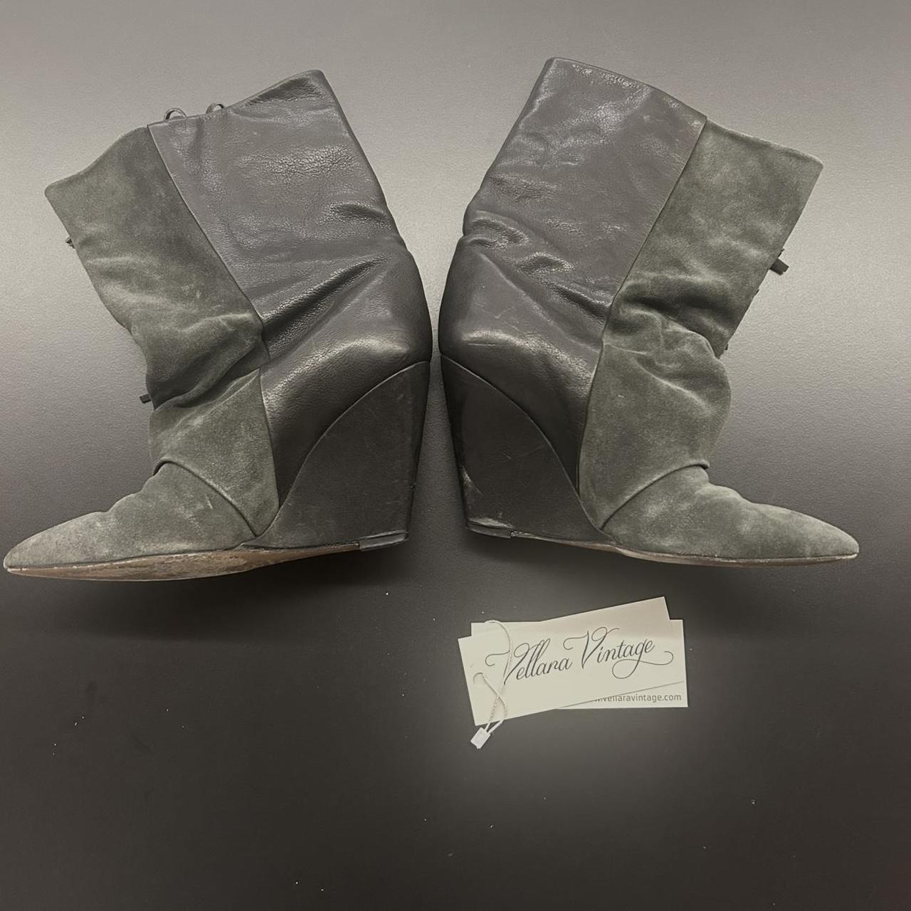Isabel Marant Women's Grey and Black Boots