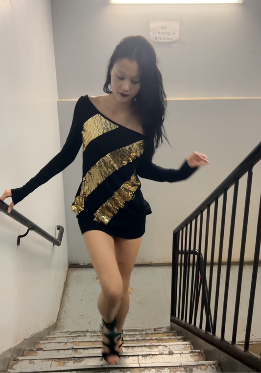 Miss Sixty Luxury Sequin Dress