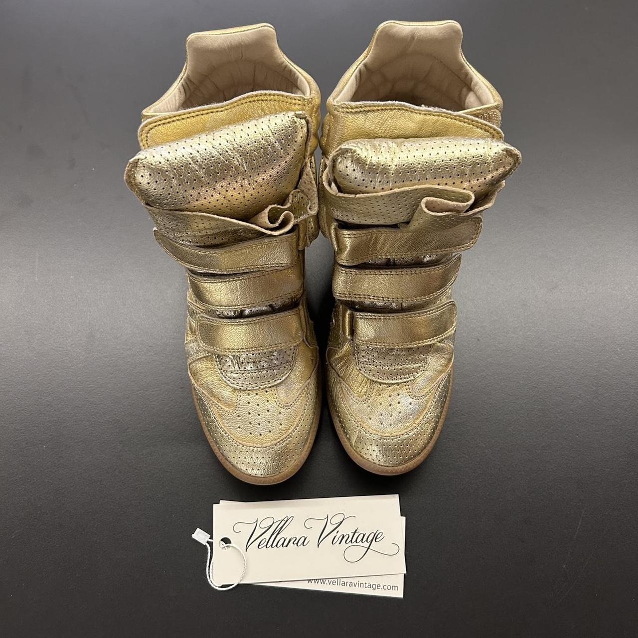 Isabel Marant Women's Gold Trainers