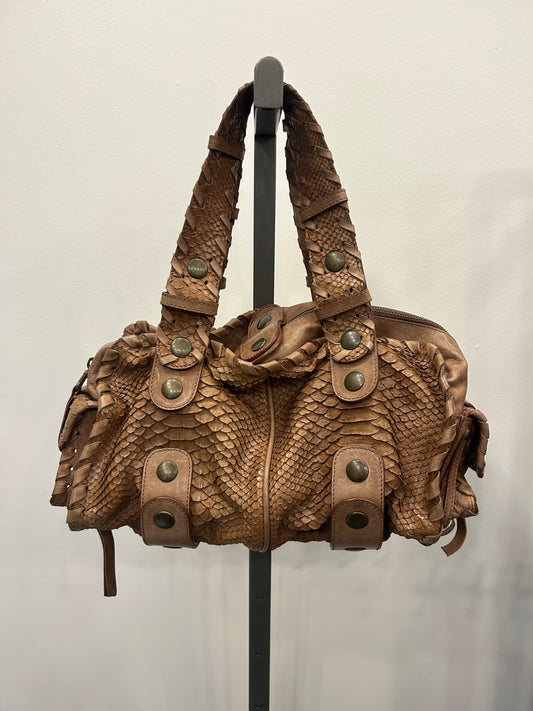 Chloe Silverado Snakeskin Bag