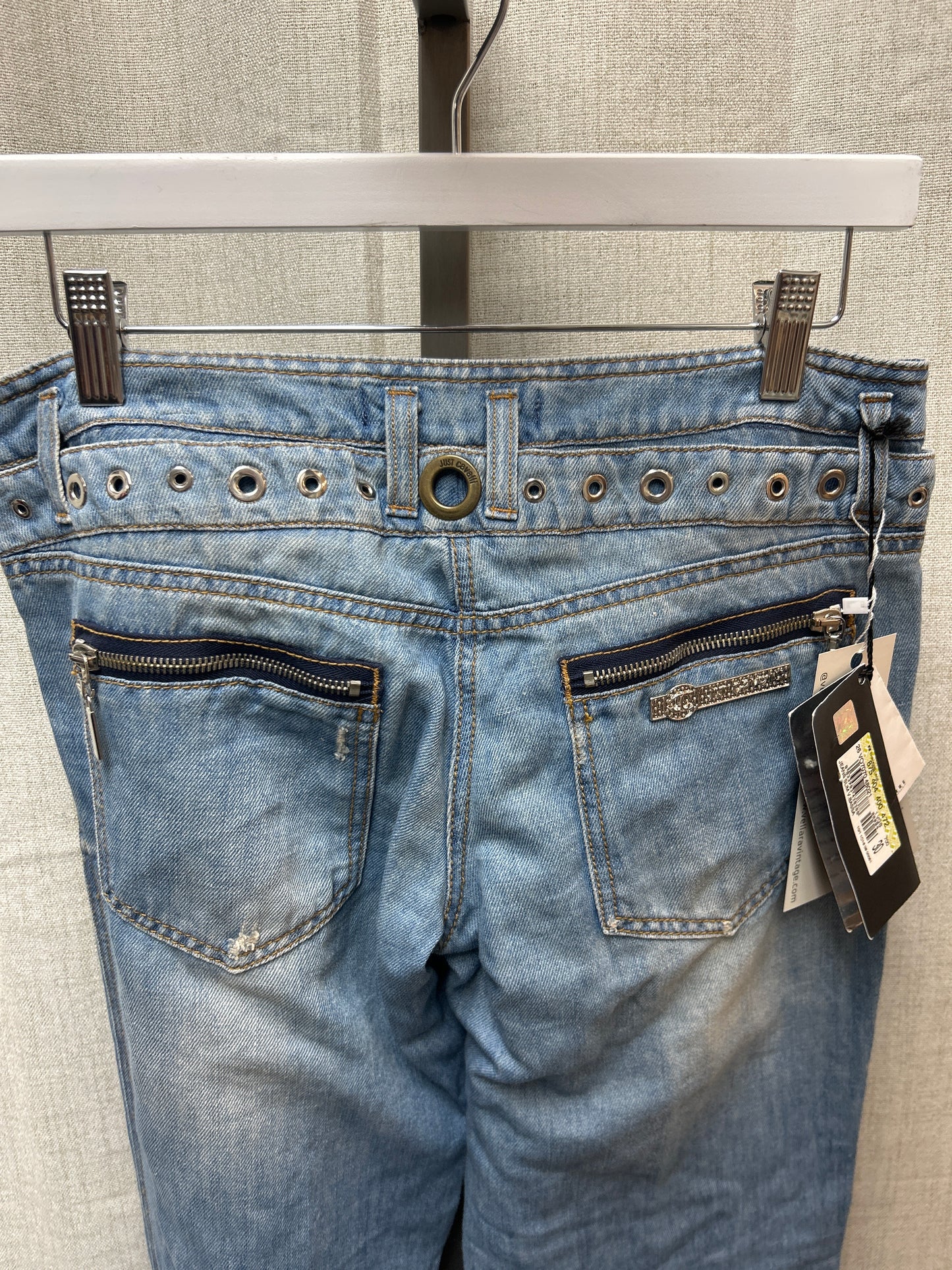 Just Cavalli Grommet Jeans