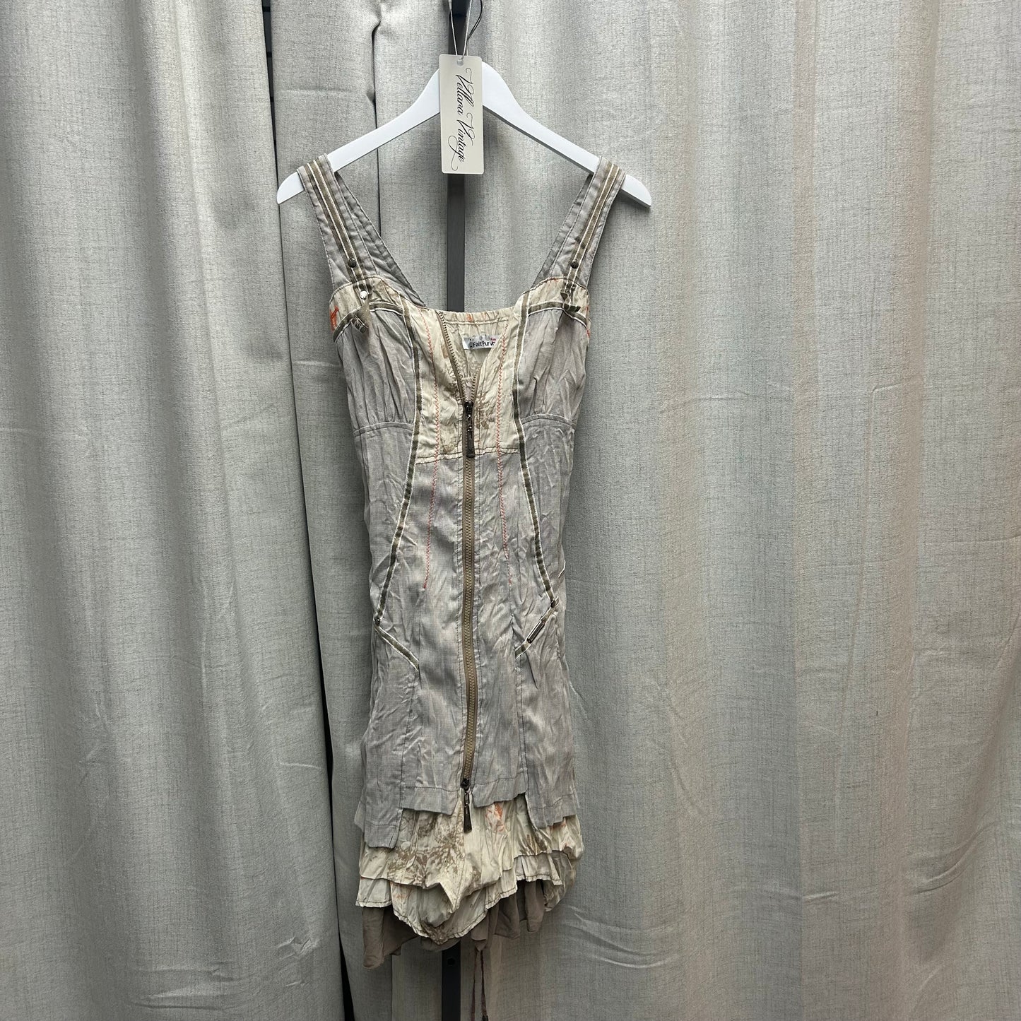 Euro Patchwork Midi Dress