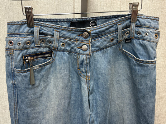 Just Cavalli Grommet Jeans