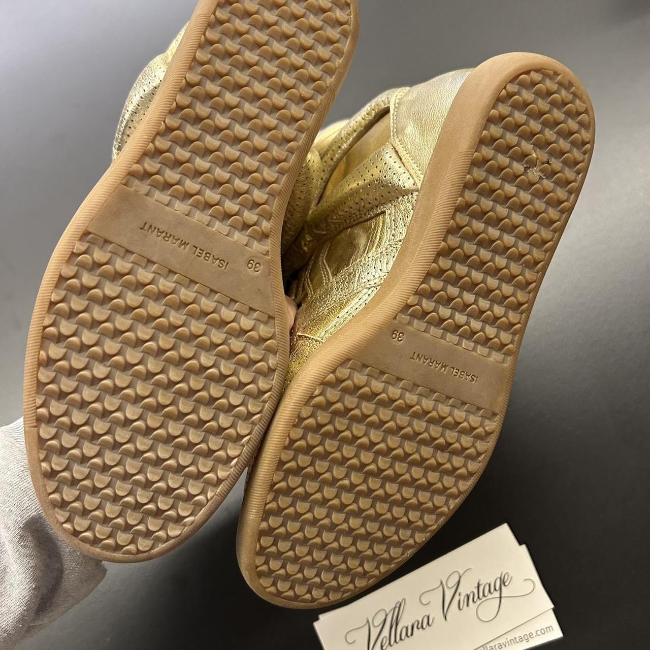 Isabel Marant Women's Gold Trainers