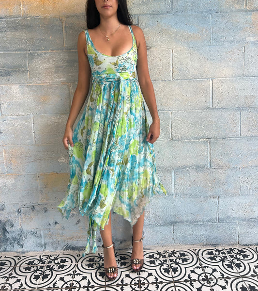Silk Babydoll Dress