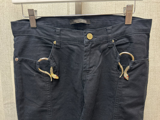 Roberto Cavalli Snake Jeans