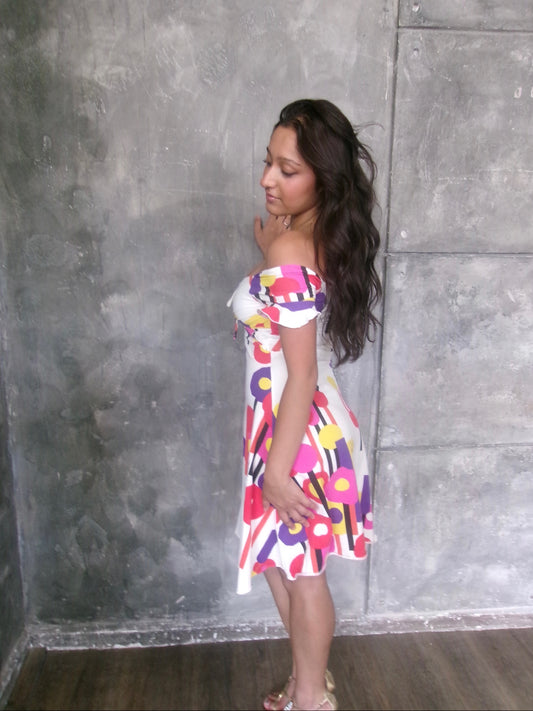 Cavalli Off the Shoulder Dress